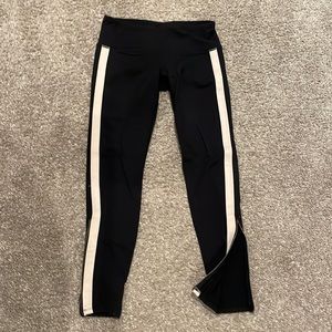 Athleta Black and White Leggings